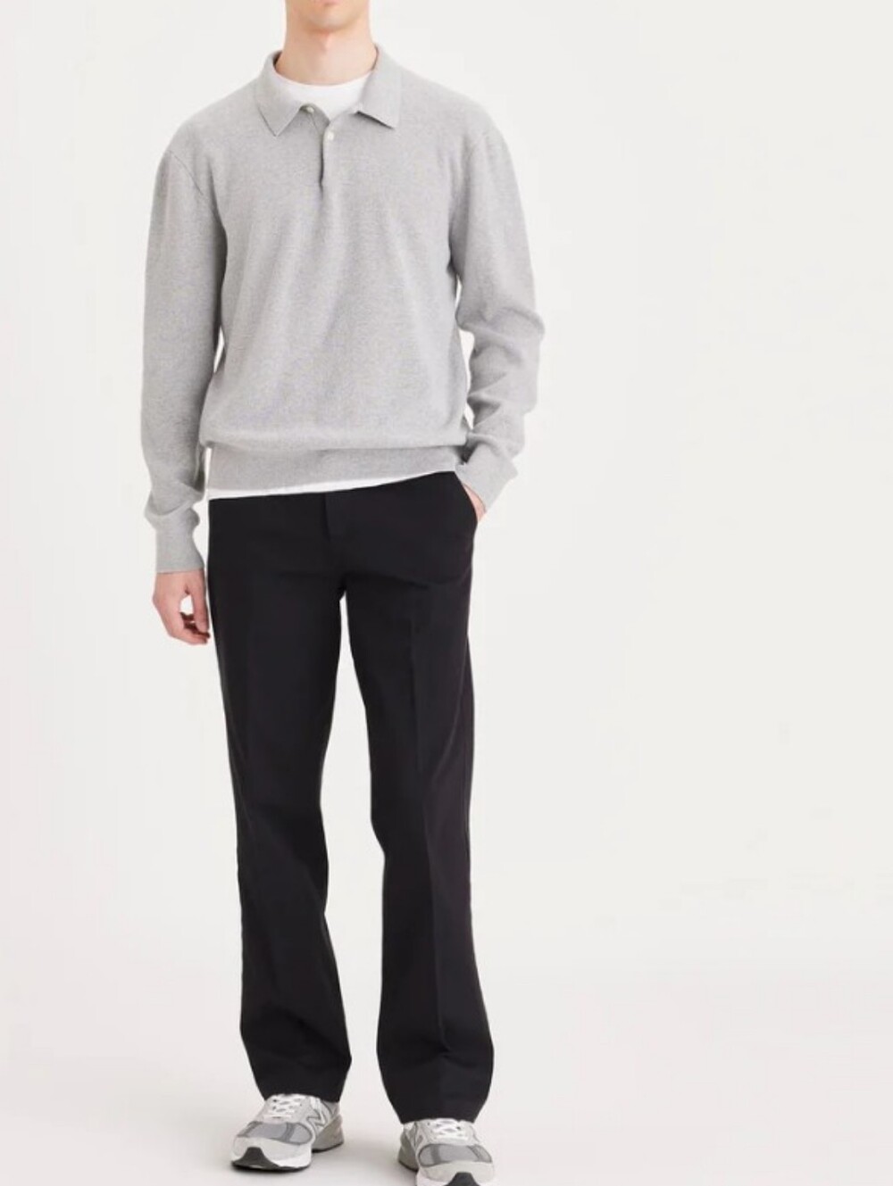 Dockers Black Slim Fit Workday Khaki Pants